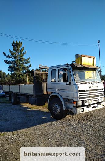 Used 1991 SCANIA 93M 280 18 ton dropside truck.