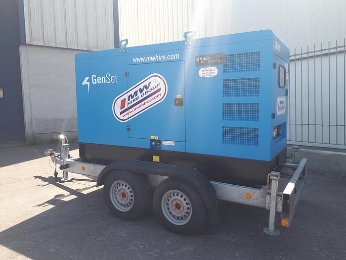 Used Genset MG 66S-I - Road Tow - Rental Spec