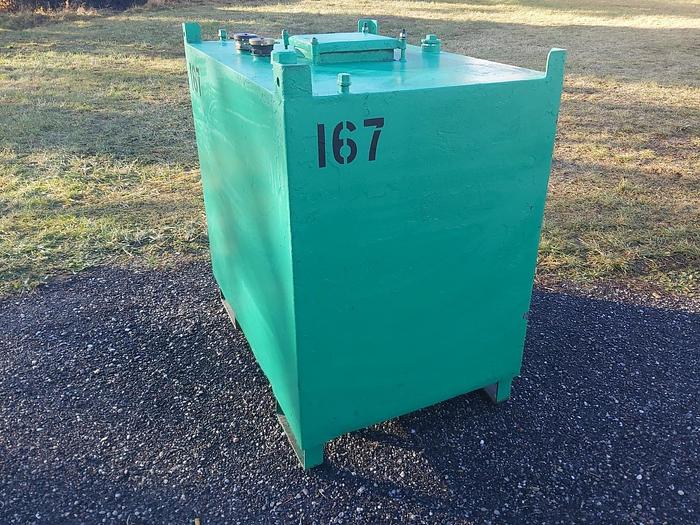 Gebraucht Doppelwandiger, stapelbarer Stahltank, 1000L gebraucht
