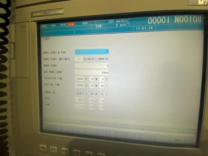 Used 2013 DMG Mori NHX 4000 Horizontal Machining Center