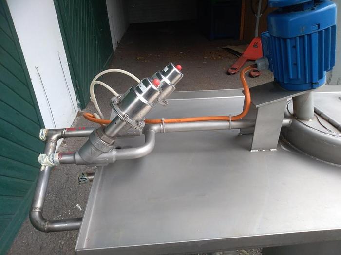 Edelstahl Mischanlage, Pumpe, Steuerung, neuwertig -90%