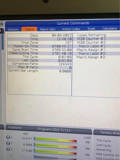 Used 2019 HAAS ST-35Y CNC Turning Center With Live Tooling