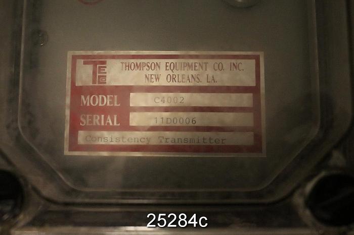 Used Teco C5000 Consistency Transmitter, With C5000 Probe And C4002 Remote Transmitter #25284