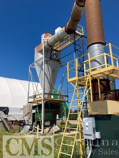 Used MEC 10x40 Drum Dryer with Webb Burner