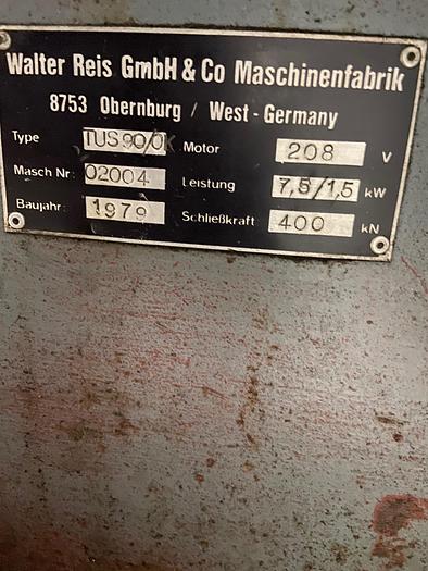 Used 1974 REIS Spotting Press 100 T TUS-90/07