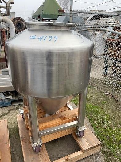 Used Stainless Steel Tote Tank