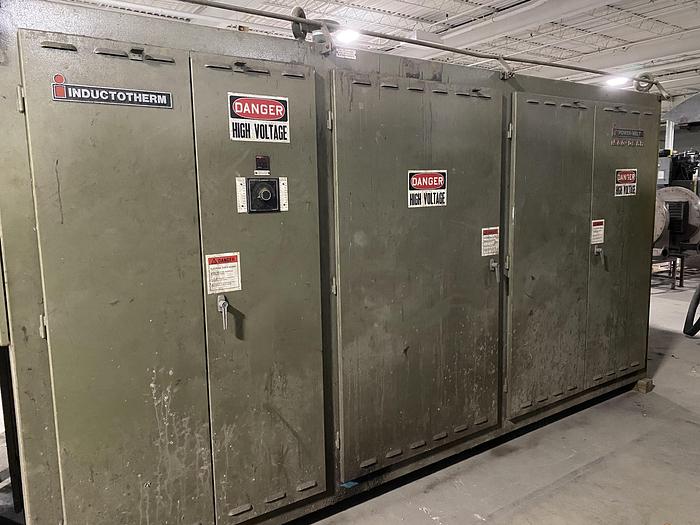 Used 2001 INDUCTOTHERM  TANDEM 6.5 MT ALUMINUM INDUCTION FURNACE