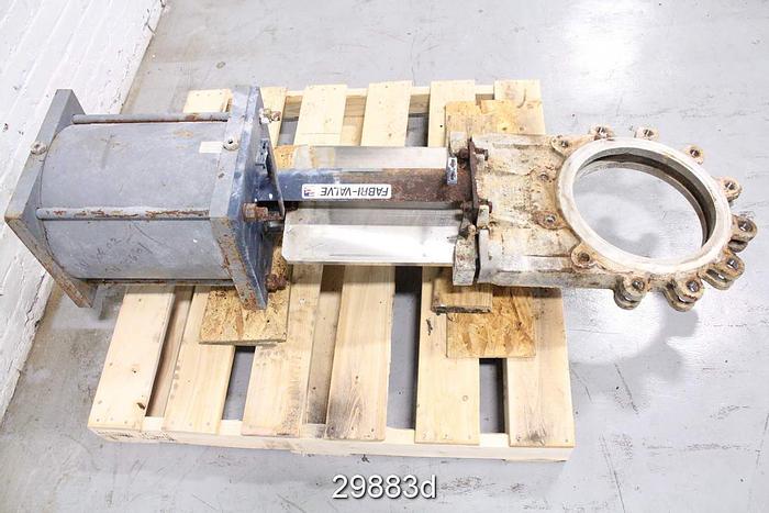 Used Fabri FV1032 14" Air Operated Knife Gate Valve #29883