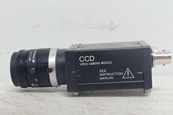 Used Sony Model XC-ST50 CCD Industrial Video Camera with Fujinon HF25HA-1B Lens