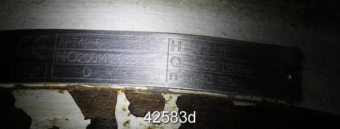 Used Sulzer APT 42-6 8x6x14 Pump #42583