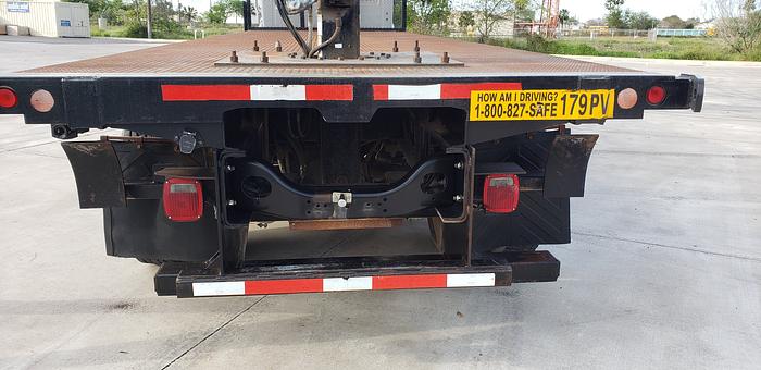 Used 2003 Sterling Acterra Flatbed With Cleasby Roofing Conveyor