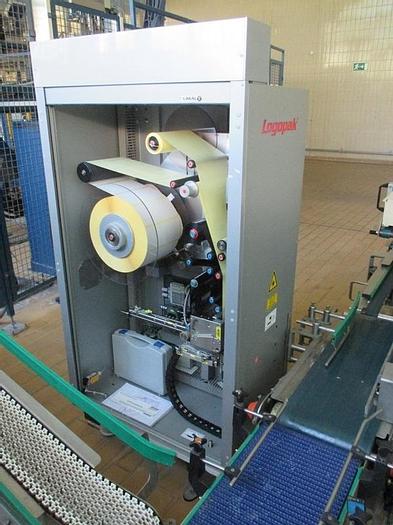 Used 2012 Haftetikettendrucker und -spender Logopak 920 III TE