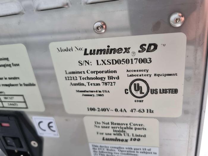 Used Bio-Rad Luminex 100 Liquid Array Multiplexing System