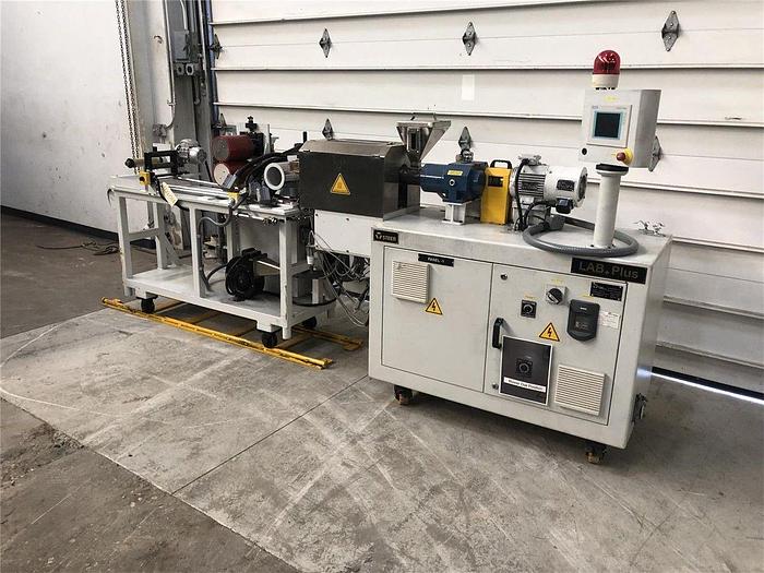 Used 20MM STEER LAB CAST FILM EXTRUSION LINE
