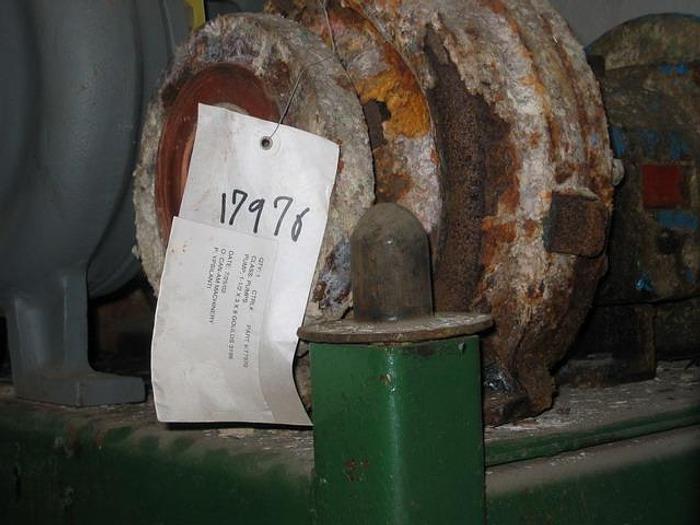 Used Goulds 3196 Goulds 3196, 1.5X3X8, Ductile Iron Casing #17970