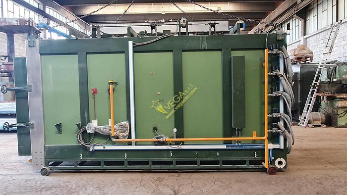 Used Muffled Gas turbo Kiln Moretti mod. FDTM4