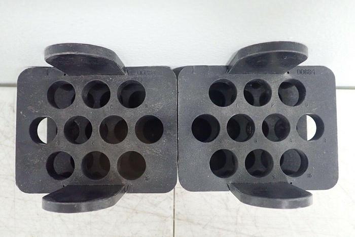 Used Lot of 2 Sorvall 00884 Centrifuge Rotor Bucket Inserts 689192513927