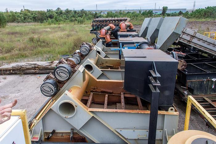 Used 2016 Elgin Tango 3000D Desander Desilter Dredgewater Processing Plant