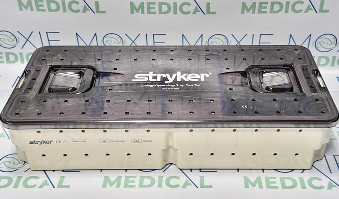 Used Stryker Resectoscope Urology Stainless Set with Forceps and Passive Elements 502-880-202