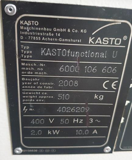 Gebraucht Halbautomatische Bandsäge Kasto functional