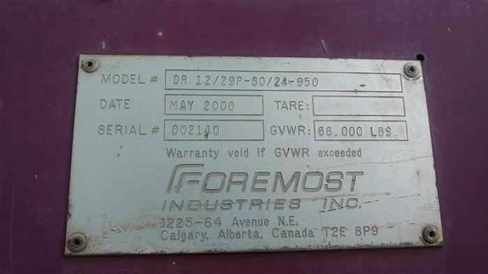 Used 2001 Foremost Barber DR-24 Drill Rig