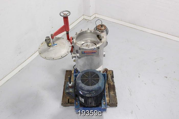 Used Ahlstrom 200 Centrisorter, (Lr Rotor), With 75 Hp, 1775 Rpm, 460 Volt, 365T Frame Motor #19359