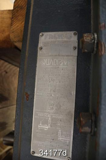 Used Falk 4307J25C Gear Drive, Ratio 25.26/1 #34177