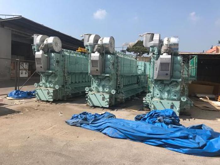 6.3 MW 2014 New Hyundai 9H25/33 HFO Generator Sets