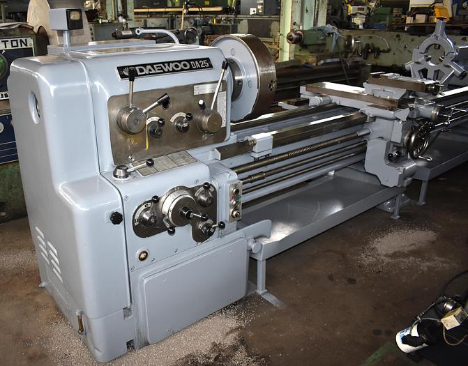 Used 25" x 120" DAEWOO-IKEGAI "DA25" HIGH SPEED PRECISION ENGINE LATHE