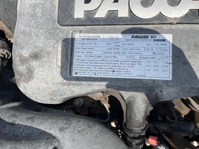 Used 2014 Peterbilt 367 Tri-Axle Dump Truck #5614