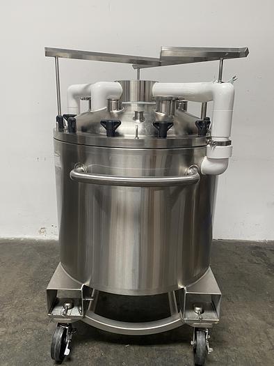 Used ABEC Stainless Technology CV-24300-1 300 Liter Jacketed Cryo Vessel -112° F to 280° F