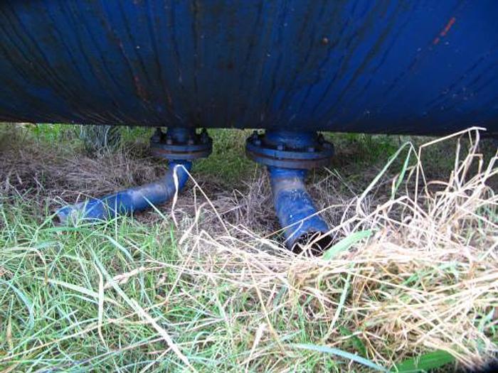 Used 22 m3 iron tank horizontal 4 pcs in stock - SOLD