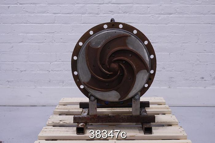 Used Goulds 3196 Mtx Pump Power End, 5 Vane 13" Diameter Impeller #38347