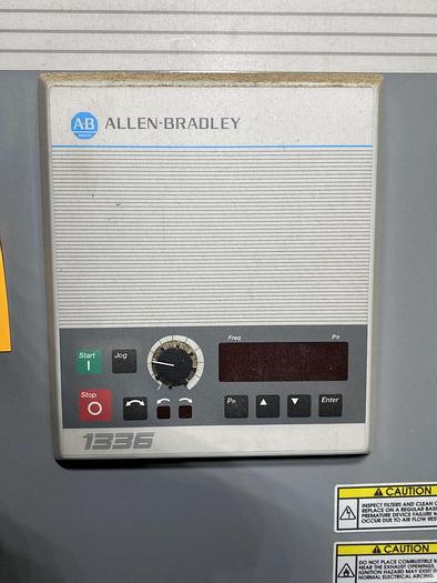 Used ALLEN BRADLEY B075-EDH-L3-S1 75HP PULPER DISCHARGE VFD
