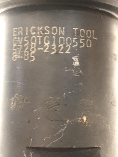 Used ERIKSON TOOL TOOL HOLDER  5 1/2 PROJ. CV50TG100550