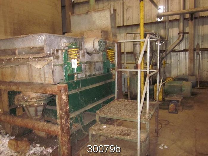 Used Johnson Stainless Steel Vibrating Screen #30079