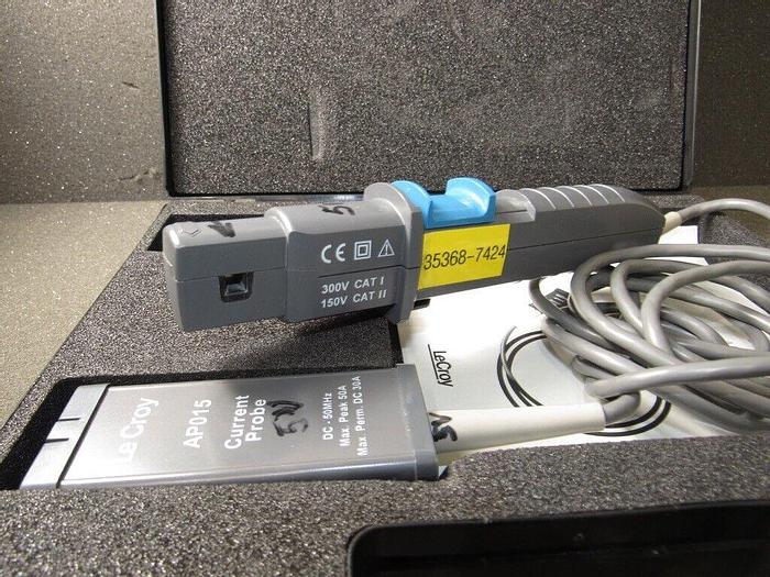 Used LeCroy AP015 50MHz 30A Current Probe AC/DC 50A Peak Pulse "Parts Repair"