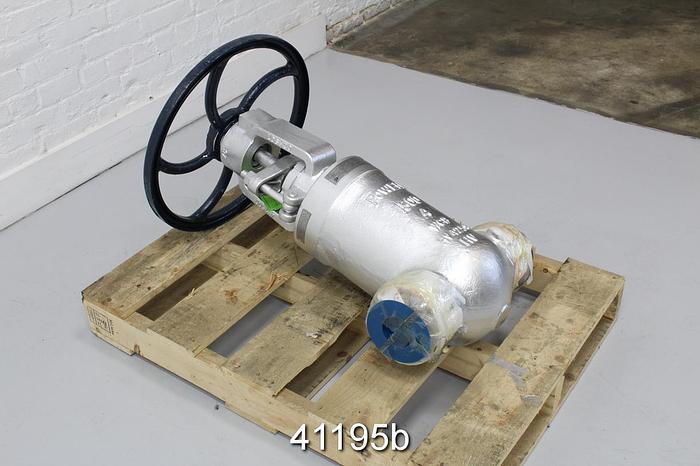 Used Powell 4" Globe Valve, Model 4.0 1103LC5GXXX #41195