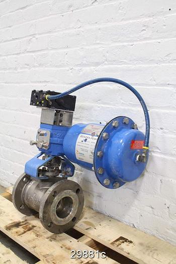 Used Neles Jamesbury 7150313600TTT2 3" Ball Valve #29881