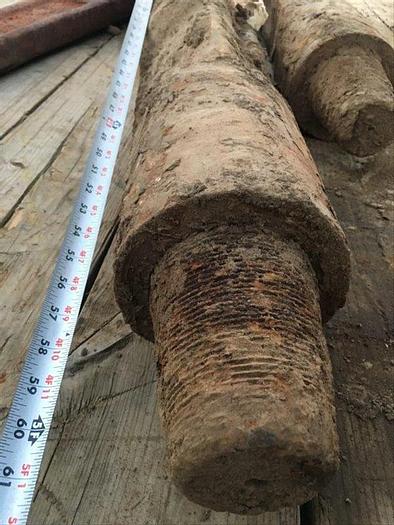 Used Chisel Bit - 9" O.D. x 55" Length