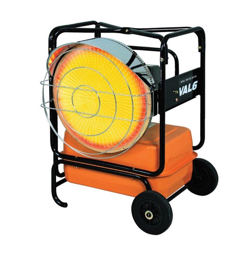 Used VAL 6 KBE5L HEATER 110V
