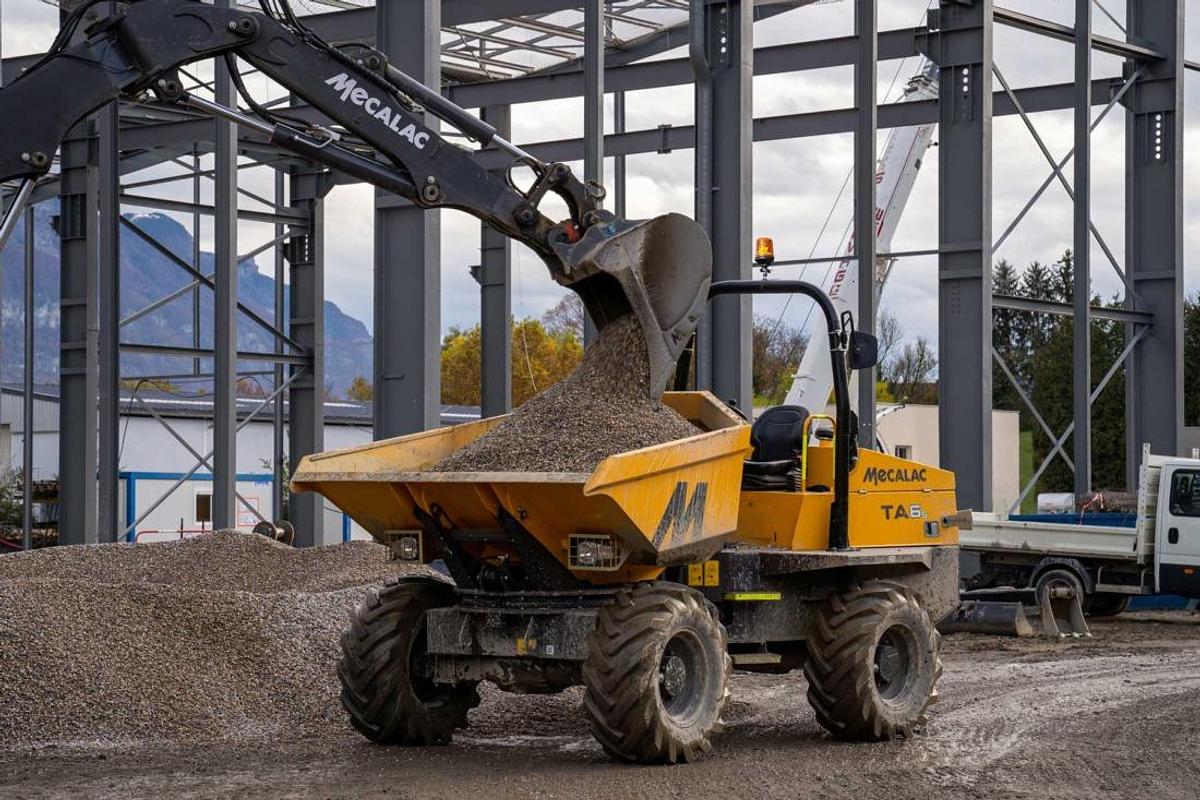 Used MECALAC 6T SWIVEL DUMPER