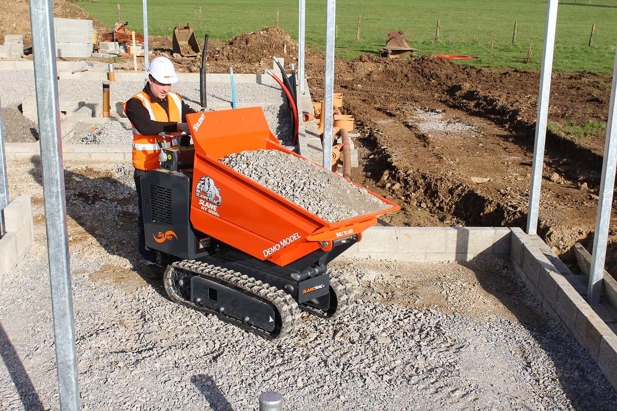 Used SLANETRAC 1T DIESEL/PETROL HI TIP TRACKED DUMPER