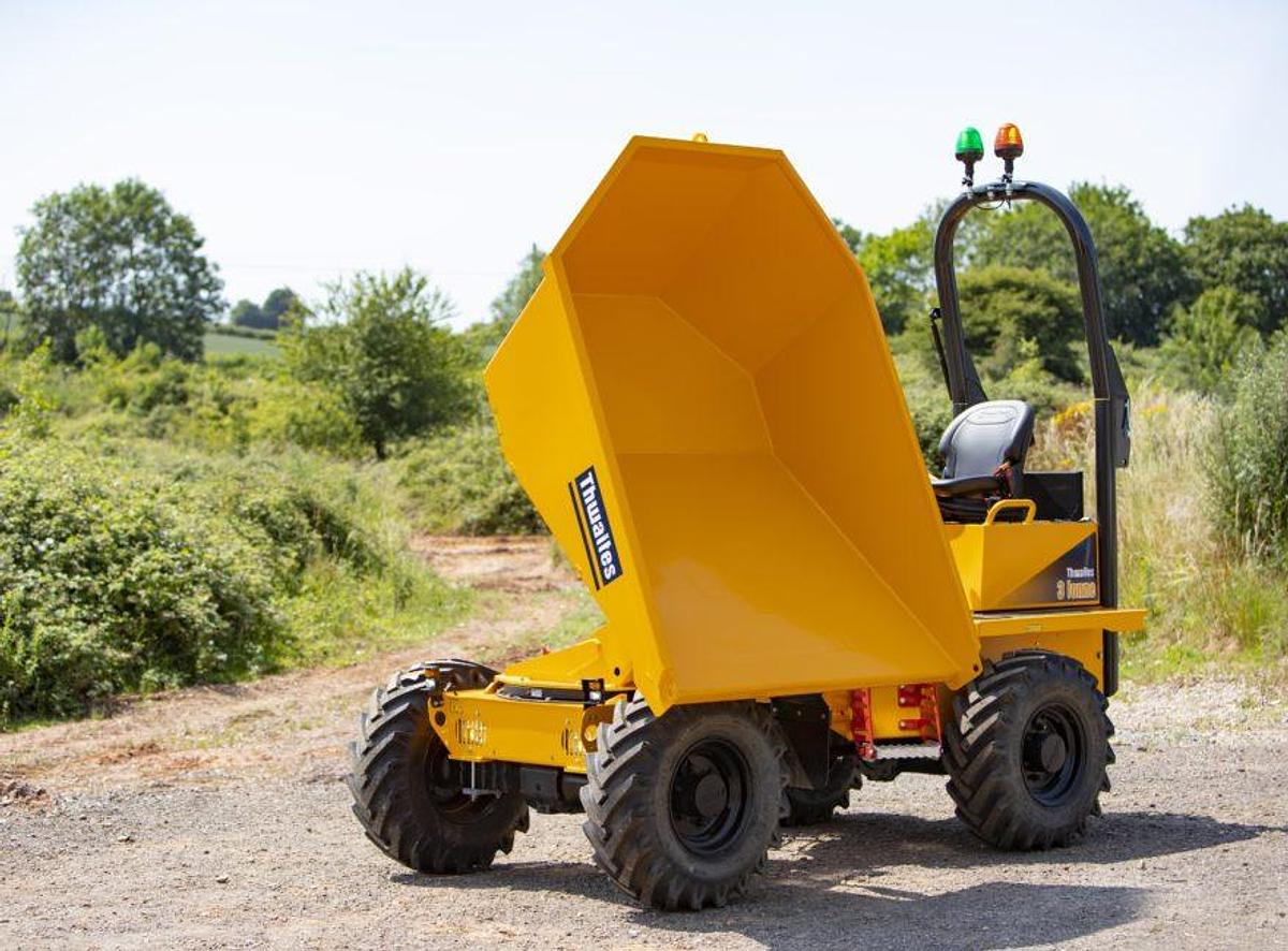 Used THWAITES 3 TON SWIVEL DUMPER