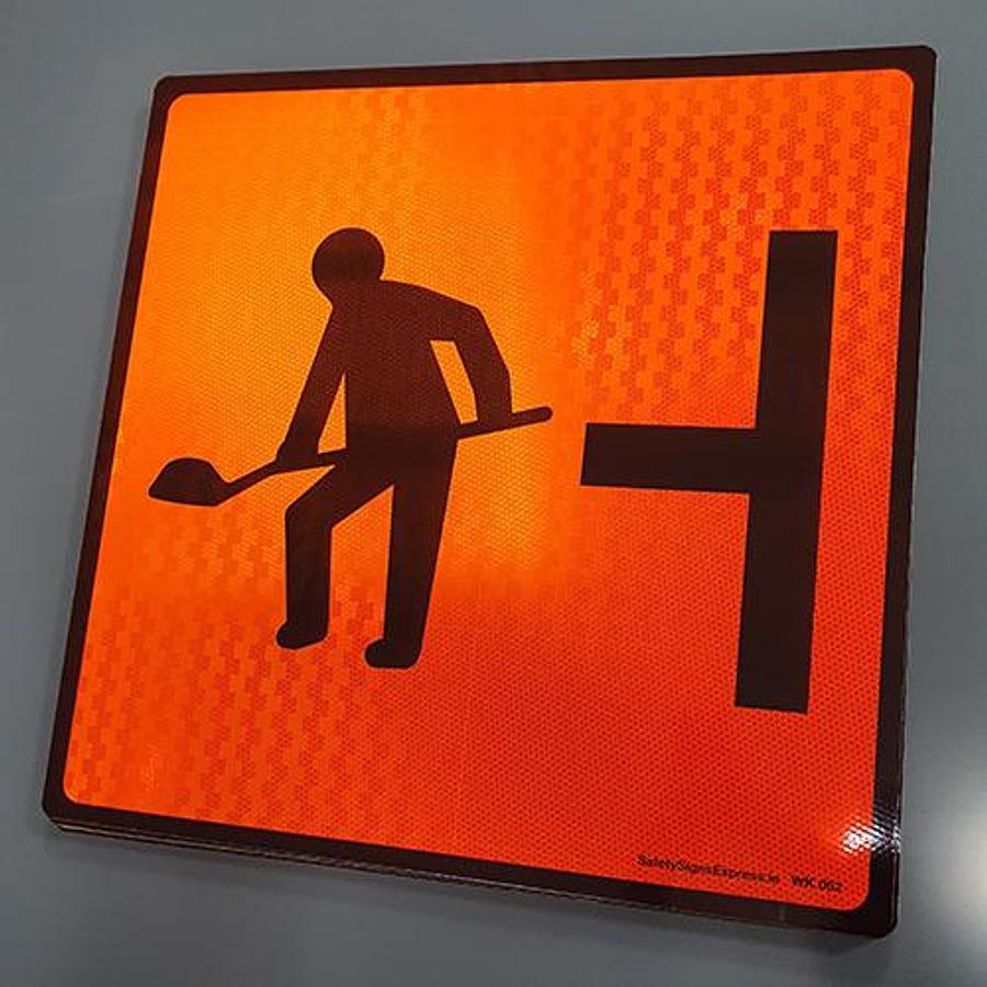 Used MEN AT WORK SIGNS