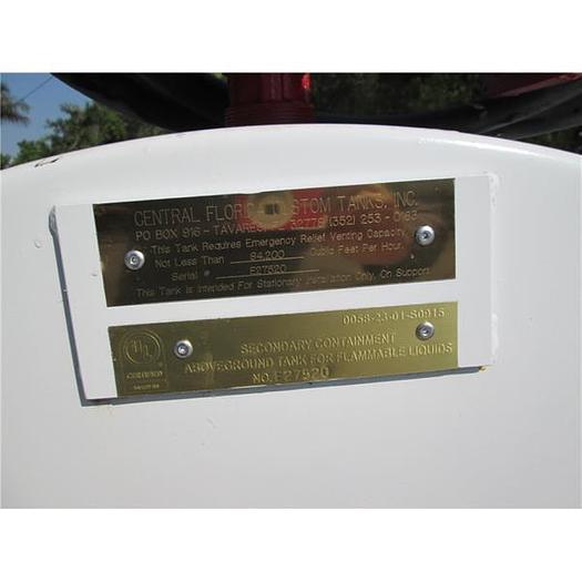 New 500 Gallon Double Wall Diesel Or Gas Tank,UL Labled