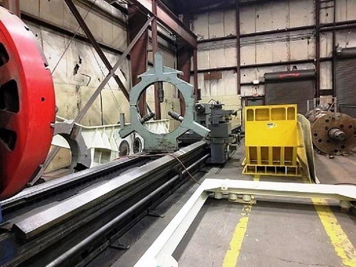 Used 1983 Summit 72 x 480 Engine Lathe, 72" Swing, 57" Swing over Cross slide, 8.5" Spindle Bore, 110 RPM, 50 HP