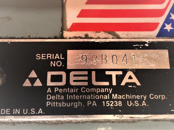 Used 1993 Delta 14" Model 52-963 Vertical Band Saw