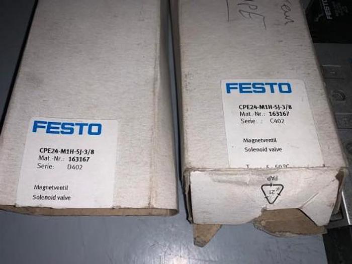 CPE24-M1H-5J-3/8 bistable solenoid valve 163167 /U