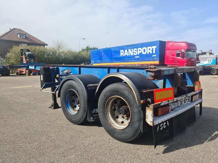 Used 1995 ASCA S23322 / 20ft / ROR drum / Full steel suspension / Double tires / 11R22.5 / Ringfeder 50mm coupling